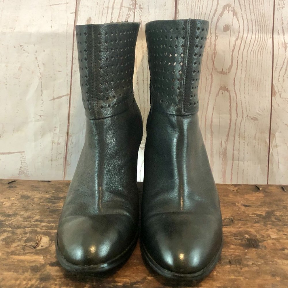 Nine West Hippy Chic Leather Booties